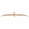 Ekena Millwork Bellingham Smooth Timber Gable Bracket, Douglas Fir, 84"W x 21"H x 1 1/2"D x 5 1/2"F, 6/12 Pitch GBW084X21X0206BEL00SDF - alternate 2